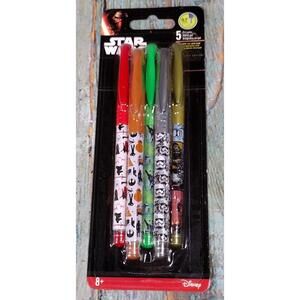 Star Wars Themed Ballpoint Pen Set - 5 Pack